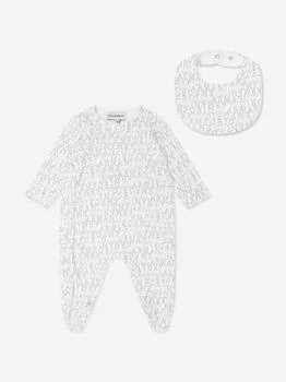 Emporio Armani | Emporio Armani Baby Boys Babygrow Gift Set in Blue,商家Childsplay Clothing,价格¥1464