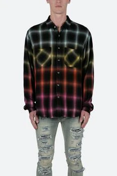 推荐Ombre Flannel Shirt - Multi商品