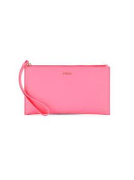 Furla | Logo Leather Wristlet商品图片,5折