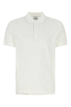 burberry短袖, Burberry | Burberry Logo Embroidered Short-Sleeved Polo Shirt商品图片 7.6折起