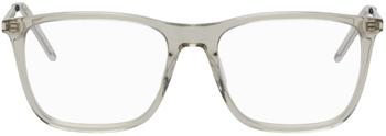 推荐Transparent SL 345 Square Glasses商品