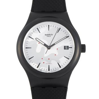 推荐Swatch Sistem Kamu 42mm Watch SUTB407商品