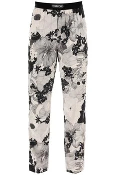 Tom Ford | pajama pants in floral silk,商家Coltorti Boutique,价格¥2964