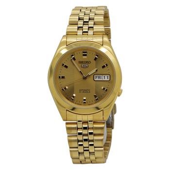 精工表多少钱, Seiko | Seiko 5 Automatic Gold Dial Mens Watch SNKC02J1商品图片 5折