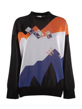 Loewe | Loewe Jacquard Crewneck Sweater商品图片,5.7折