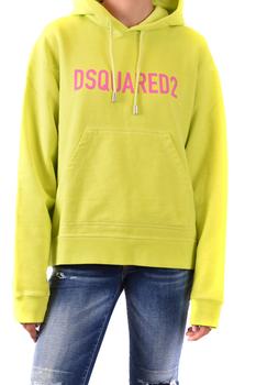 推荐Dsquared2 Women's  Yellow Other Materials Sweatshirt商品