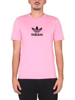 推荐Adidas Originals Logo-Printed Crewneck T-Shirt商品
