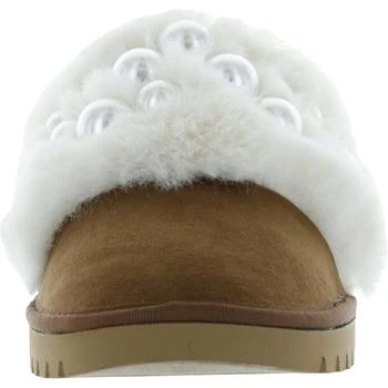 INC International | Ilene Womens Pearl Faux Fur Slide Slippers 4.3折起