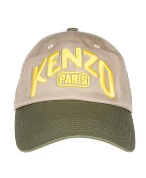 Kenzo | Kenzo Logo Embroidered Curved-Peak Baseball Cap 5.7折, 独家减免邮费