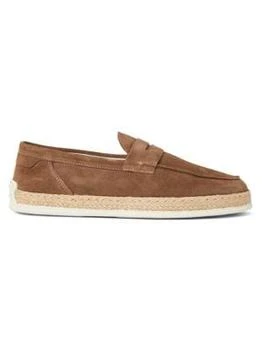 Bruno Magli | Riva Suede Penny Espadrille Loafers 5.4折