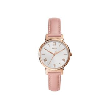 Fossil | Women's Daisy Blush Leather Strap Watch 34mm商品图片,7.5折×额外8.5折, 额外八五折