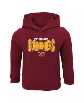 Outerstuff | Toddler Boys and Girls Burgundy Washington Commanders Draft Pick Pullover Hoodie,商家Macy's,价格¥294