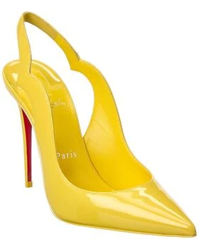 Christian Louboutin | Christian Louboutin Hot Chick Sling 100 Patent Slingback Pump 7.6折