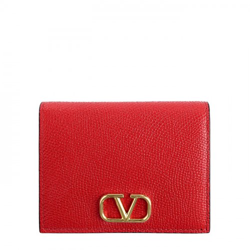 valentino包男包, Valentino | VALENTINO 女士红色折叠钱包 XW2P0R39-SNP-JU5商品图片 独家减免邮费