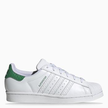 Adidas | Superstar low white trainers商品图片,