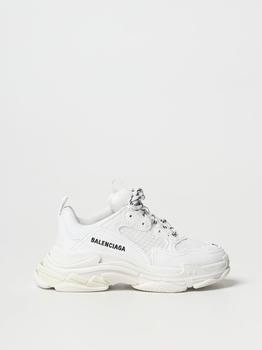 推荐Balenciaga Triple S leather and mesh sneakers商品