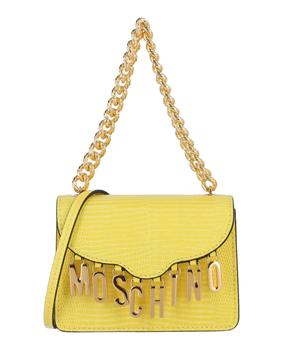Moschino | Lettering Charm Leather Crossbody Bag商品图片,5.7折×额外9折, 独家减免邮费, 额外九折