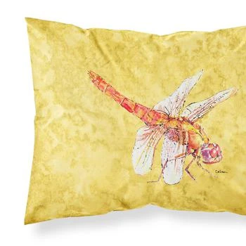 Caroline's Treasures | Dragonfly on Yellow Fabric Standard Pillowcase STANDARD,商家Verishop,价格¥172
