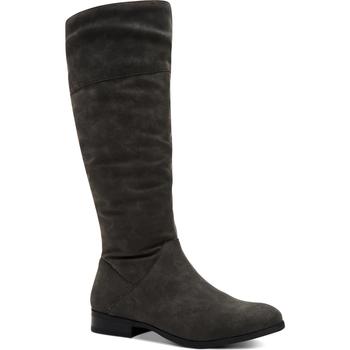 推荐Style & Co. Womens Kelimae Slouchy Wide Calf Riding Boots商品