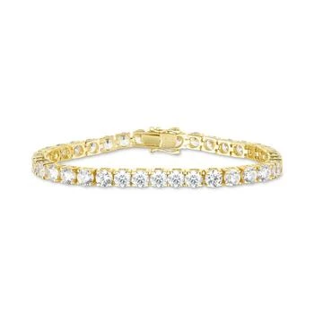 Arabella | Cubic Zirconia Link Bracelet in 18k Gold-Plated Sterling Silver,商家Macy's,价格¥3644
