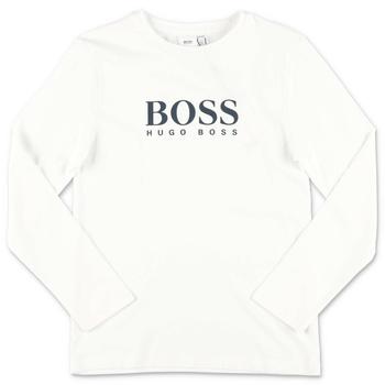 Hugo Boss | Нugо Воss Kids Logo Printed Long Sleeve T-Shirt商品图片,5.7折起