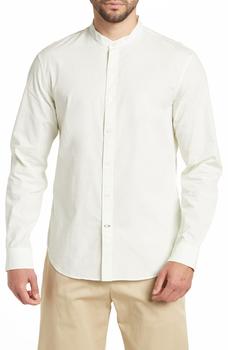 product Long Sleeve Slub Poplin Button Up Shirt image