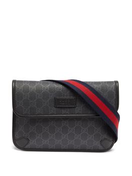 古驰腰包, Gucci | GG-logo coated-canvas belt bag商品图片 
