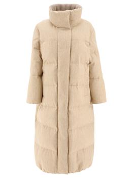 brunello cucinelli jacket, Brunello Cucinelli | High-necked down jacket商品图片 7.1折