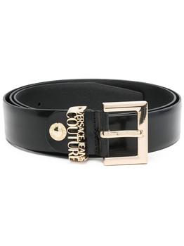 Versace | VERSACE JEANS Decorative buckle leather belt商品图片,7.3折