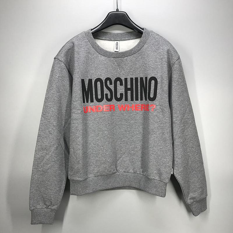 冬装莫斯奇诺卫衣, Moschino | MOSCHINO 女士灰色棉质卫衣 1706-9005-1506商品图片 独家减免邮费