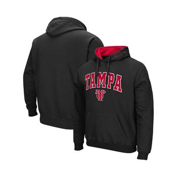 Colosseum | Men's Black University of Tampa Spartans Arch and Logo Pullover Hoodie商品图片,7.4折