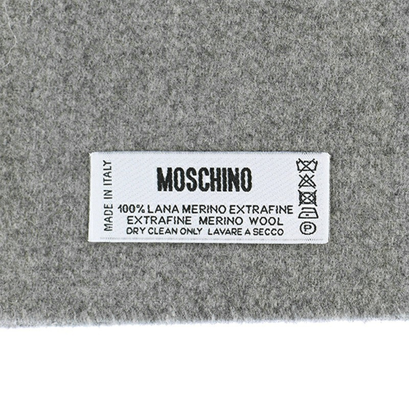 春装莫斯奇诺围巾, Moschino | MOSCHINO 女士灰色小熊流苏围巾 50124-M5293-014商品图片 独家减免邮费