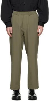 推荐SSENSE Exclusive Khaki Trousers商品