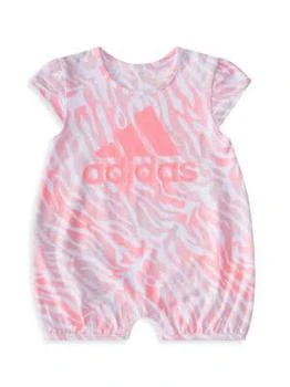 Adidas | Baby Girl's Tiger Camouflage Print Romper 3.9折, 独家减免邮费