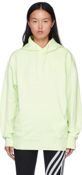 Y-3 | Green Cotton Hoodie商品图片,4.8折