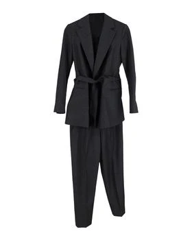 [二手商品] Theory | Theory Blazer and Trouser Set in Charcoal Wool,商家Premium Outlets,价格¥2177