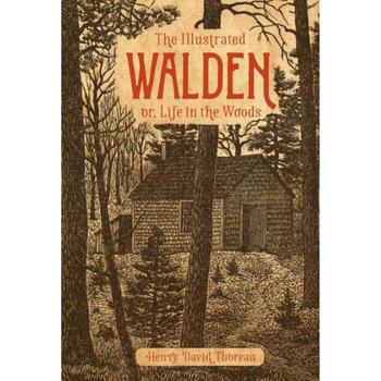 商品Barnes & Noble | The Illustrated Walden: or, Life in the Woods by Henry David Thoreau,商家Macy's,价格¥54图片