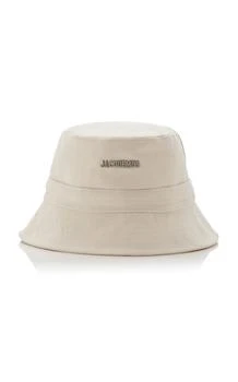 推荐Jacquemus - Le Bob Gadjo Cotton Bucket Hat - Ivory - EU 56 - Moda Operandi商品