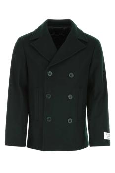 商品Etudes | Etudes 男士大衣 OZENFANTWOOLGREEN 绿色,商家Beyond Moda Europa,价格¥3958图片