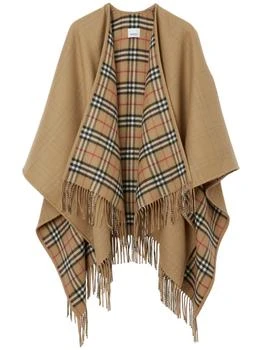 推荐BURBERRY - Wool Reversible Cape商品