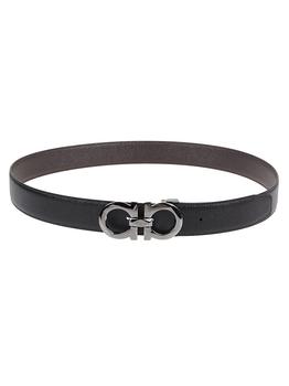 美国菲拉格慕腰带, Salvatore Ferragamo | Salvatore Ferragamo Gancini Buckle Reversible Belt商品图片 7.6折起