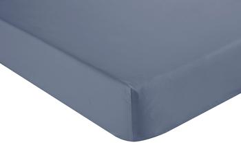 商品Christy | Easy care percale s-king fitted sheet denim,商家Harvey Nichols,价格¥112图片
