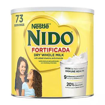 商品NIDO Fortificada Powdered Drink Mix Dry Whole Milk Powder (4.85 lbs.)图片