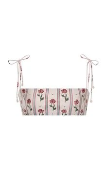 Agua by Agua Bendita | Agua by Agua Bendita - Primavera Bikini Top - White - L - Moda Operandi,商家Fashion US,价格¥1486