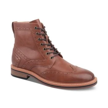 Club Room | Men's Axford Lace-Up Wingtip Boots, Created for Macy's,商家Macy's,价格¥219