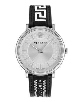 美国范思哲手表, Versace | V-Circle Gent Strap Watch商品图片 3.6折
