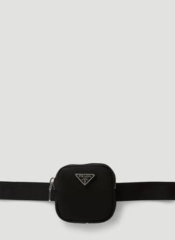 Prada | Re-Nylon Belt Bag in Black商品图片,