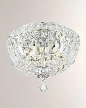 Crystorama | Roslyn 3-Light Chrome Ceiling Mount,商家Neiman Marcus,价格¥2895