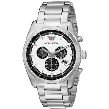 Armani | Armani Men's Sportivo Silver Dial Watch 5.4折