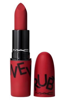 MAC | MAC Ruby New Powder Kiss Lipstick商品图片,